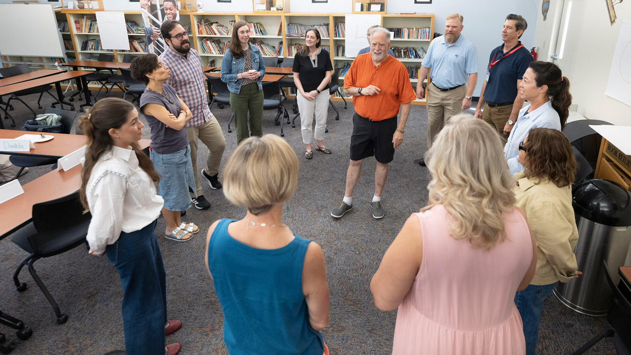 Marvin Berkowitz and PRIMED educators
