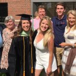 The Katsev family gathered for Cailyn Katsev Ruck's graduation from the UMSL College of Optometry in 2017