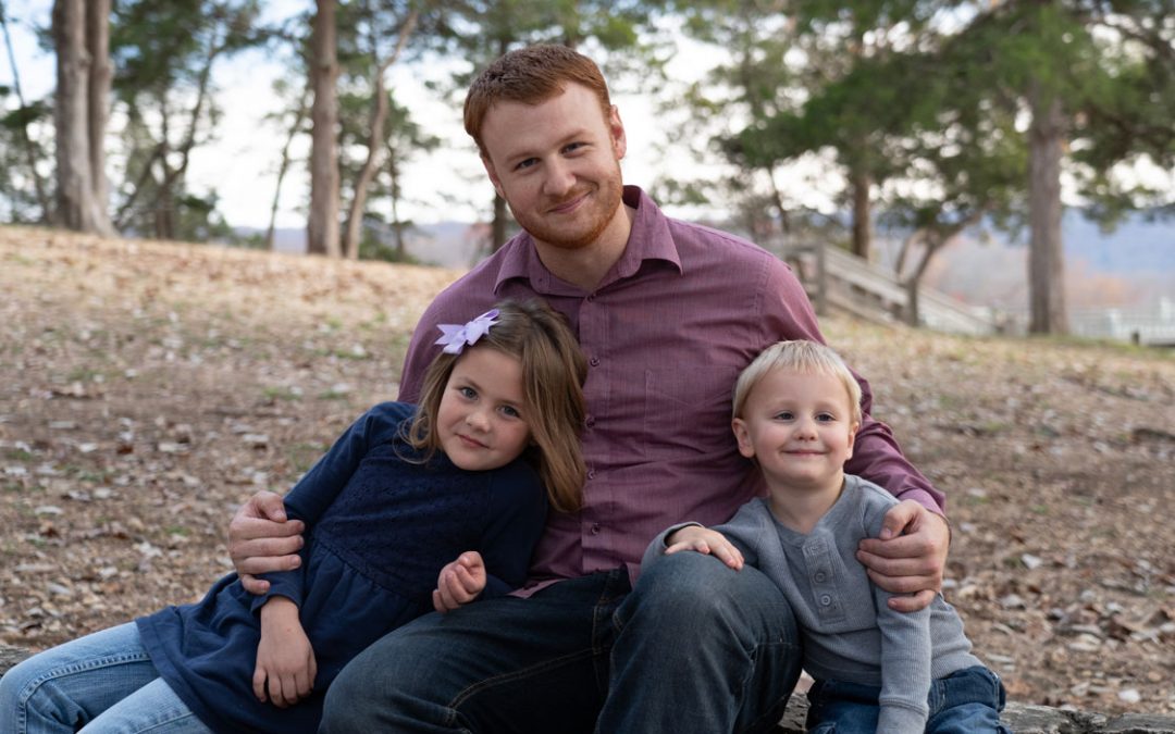 Air Force veteran Matt Markivee juggles demands of parenting, career while working toward degree in communication