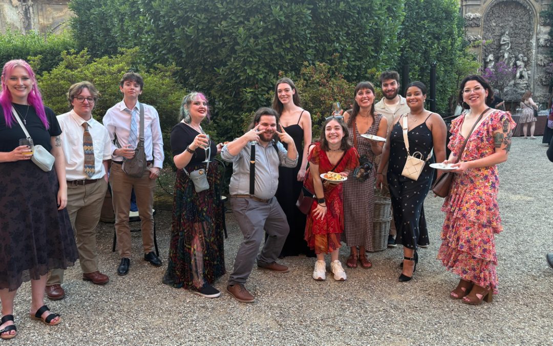 UMSL students combine lessons in art, history and game design during new study abroad program to Italy