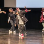 Members of KHAOS, UMSL’s student K-pop dance group, perform during World Languages Day
