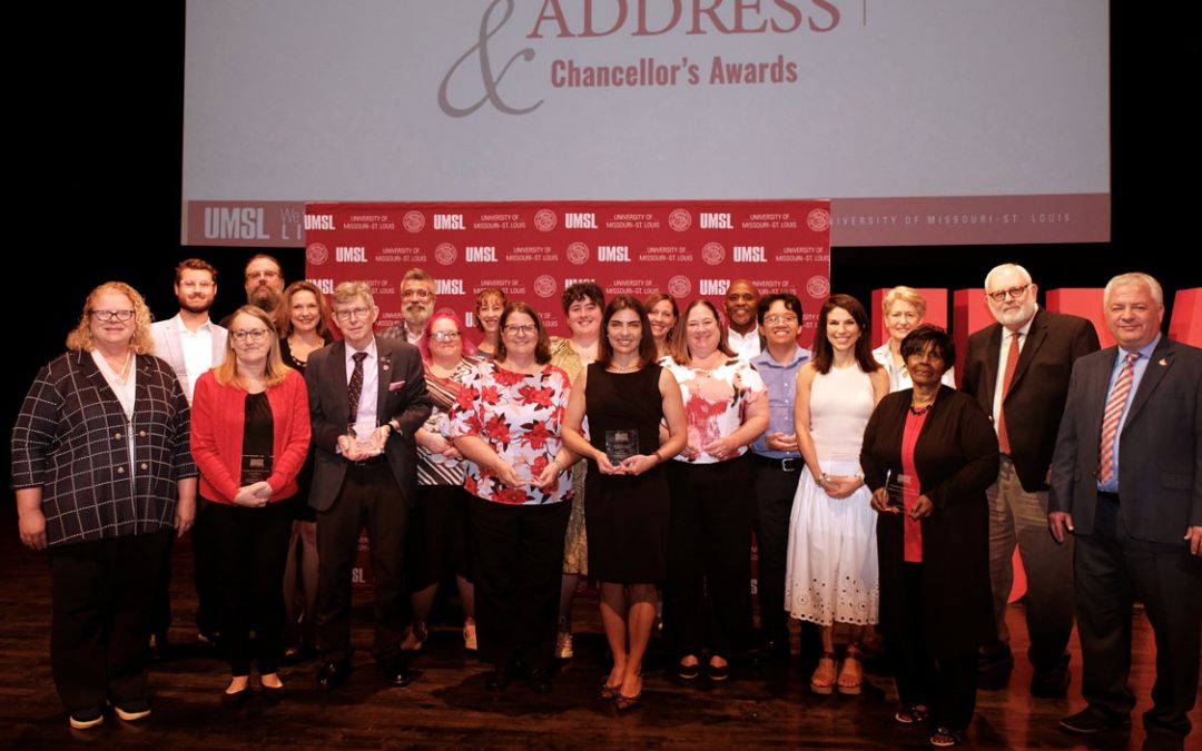 UMSL honors exemplary faculty, staff with Chancellor’s Awards
