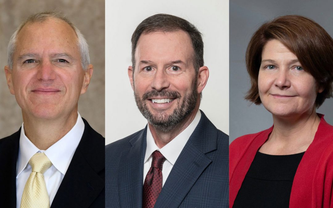 Stephen Moehrle, Michael Nichols and Lee Slocum named Curators’ Distinguished Professors