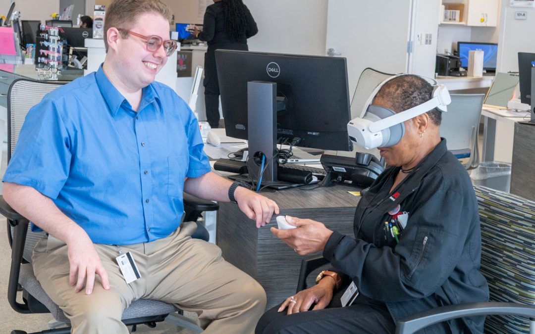 College of Optometry using VR technology to create customized progressive lenses