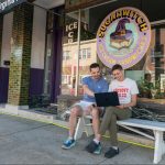 Nick Eberhardt and Sophie Moss