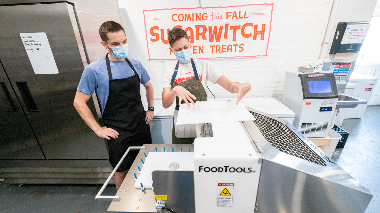 Nick Eberhardt and Sophie Moss