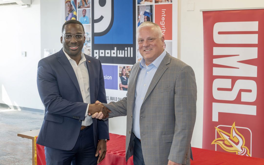 UMSL partnership with MERS Goodwill will assist employees with educational opportunities to advance their careers