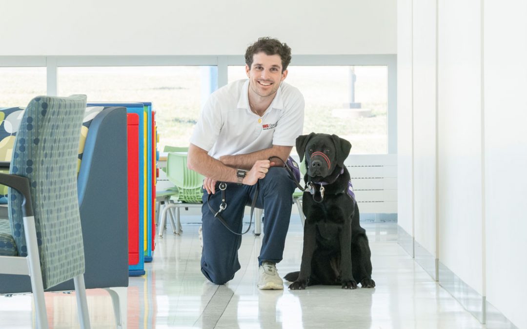 3 questions with Luke Pellegrino, second-year optometry student