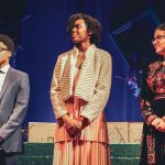 Suggs Scholars Marlo Shivers, Taylor Moore and Kauthar Hammad