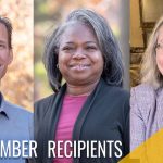 November 2025 Hero Award recipients Caleb Evans, Diane Goodwin and Jeanne Zarucchi