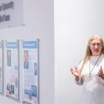 Dr. Anne Ream speaks at the Missouri Optometry Hall of Fame opening