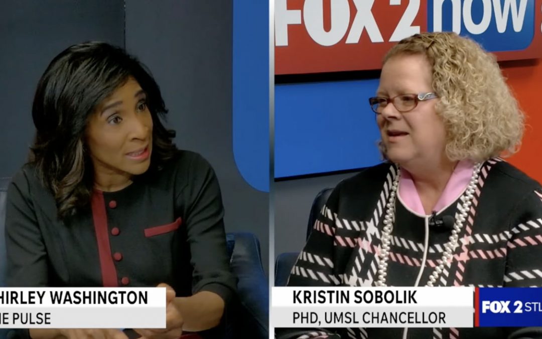 Chancellor Kristin Sobolik joins Pulse of St. Louis to discuss how UMSL is changing to meet the needs of students and St. Louis region