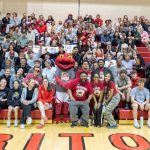 UMSL students at Pack the Stands