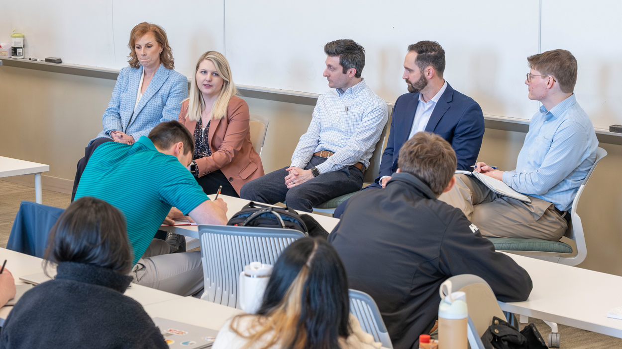 Experiential project, Boeing representatives