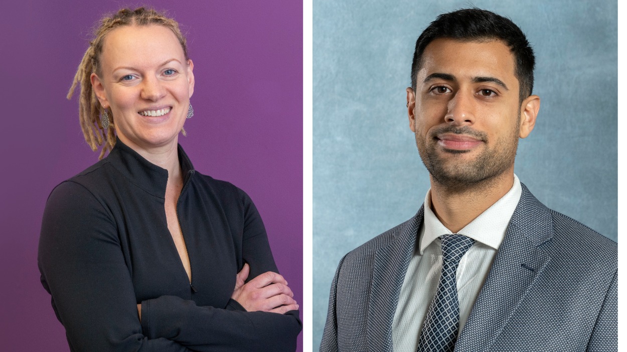 Sandra Langeslag and Necdet Gurkan