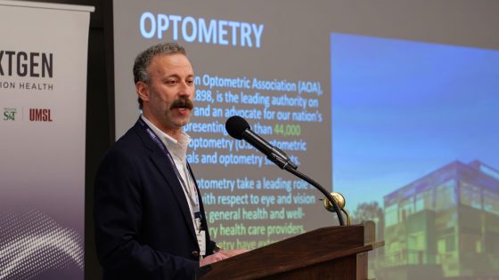 Tareq Nabhan speaks at the NextGen Pathways Symposium