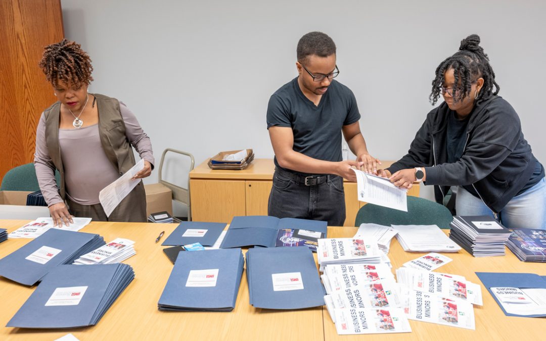 Students build confidence while coordinating annual International Business Career Conference