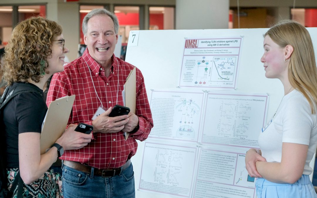 Students share work at Graduate Research Fair and Undergraduate Research Symposium