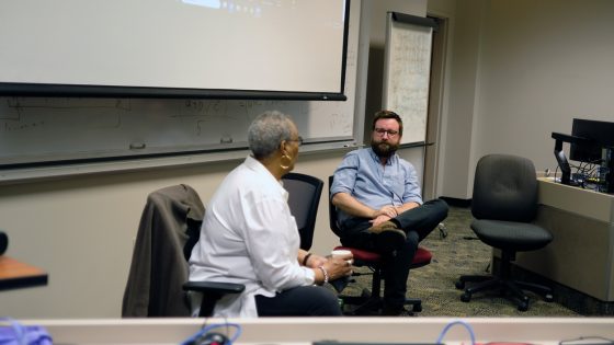 Vivian Gibson and Devin O'Shea