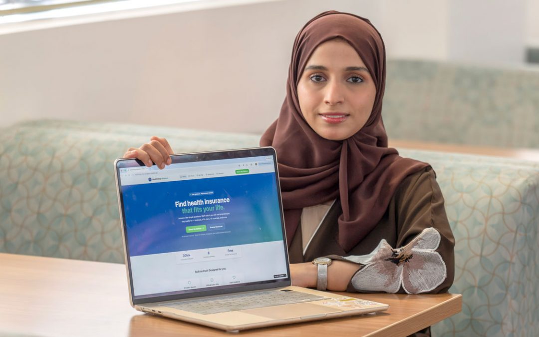 Pre-nursing student Asmahan Ghaleb creates Health Guide USA website to help navigate the complex health care system