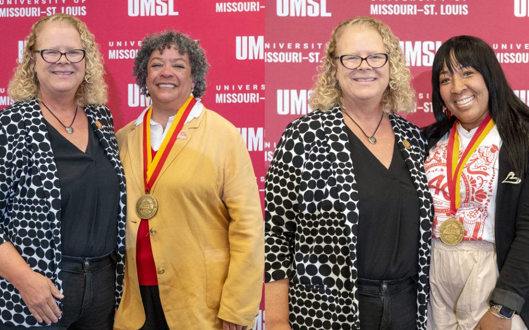 Adella Jones, Channon Peoples receive Chancellor’s Medals for their work on behalf of UMSL