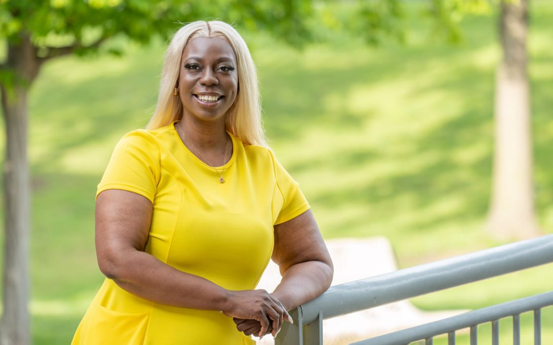 May graduate Chantelle McNeil pursues degree to further her career in auditing and inspire her family