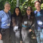 May optometry graduates Devansi Patel and Kiley Stout traveled to El Salvador with 2024 grad Dr. Mariah Strahm and Associate Clinical Professor Dr. Linda Marks for an I Care International clinic February