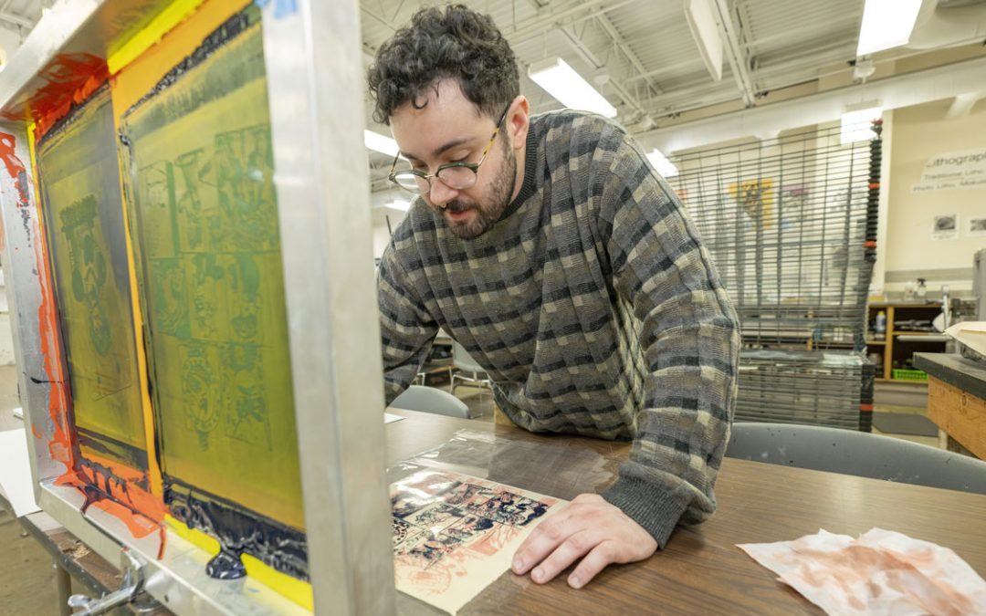 Studio Art major Jacob Jeliti receives $5,000 scholarship from Greater St. Louis Artists