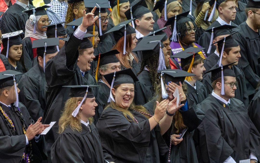 New UMSL graduates celebrate finishing their college journey during commencement