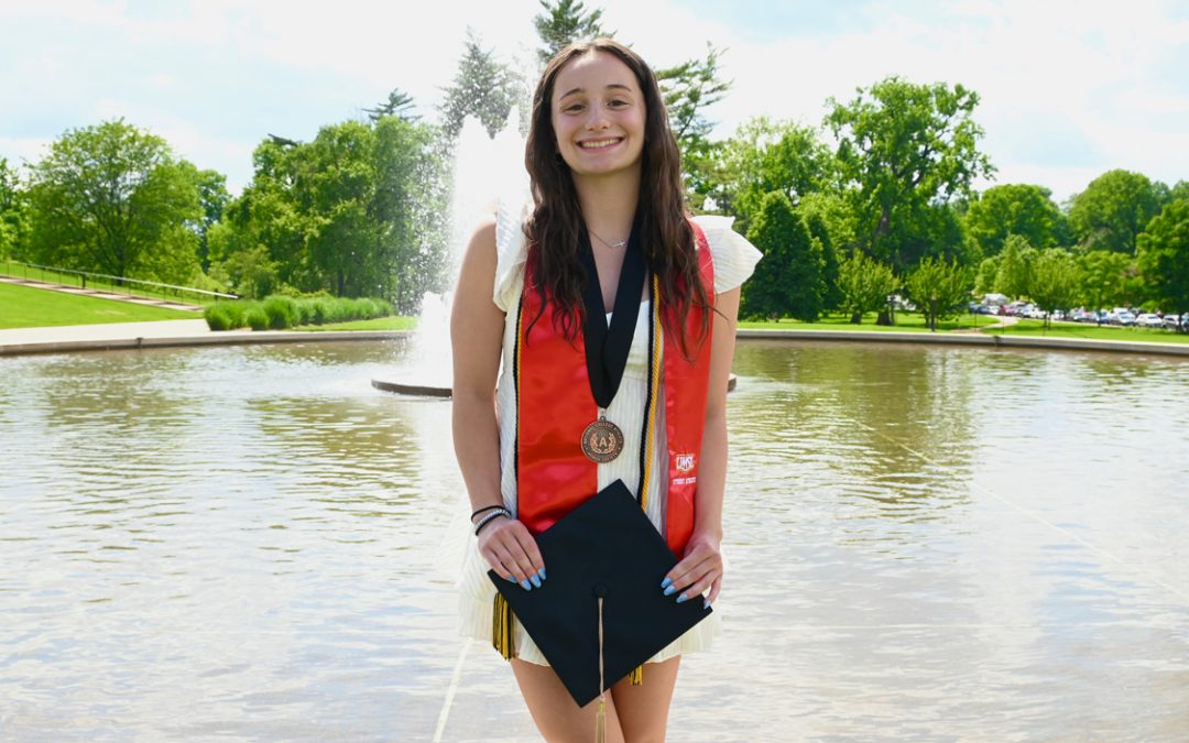 Finance graduate Callie Clinton transformed curiosity into a career at UMSL