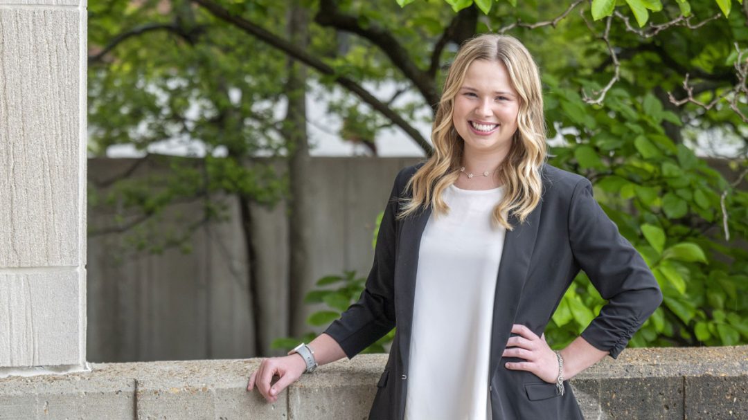 Kaley Ware maximizes her experience at UMSL while earning master’s degree in economics