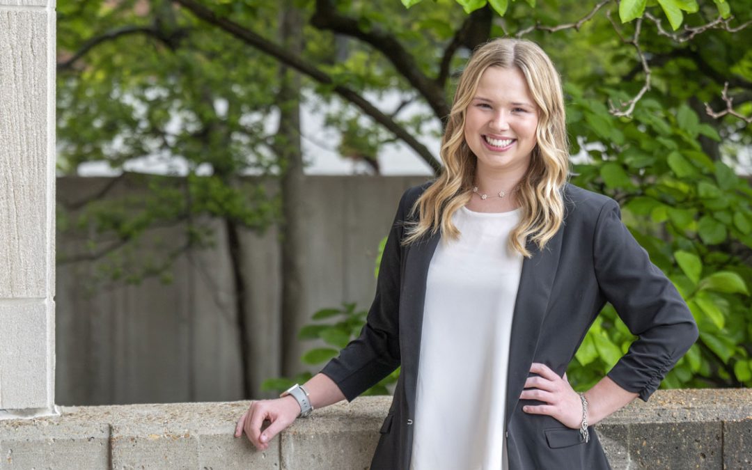 Kaley Ware maximizes her experience at UMSL while earning master’s degree in economics