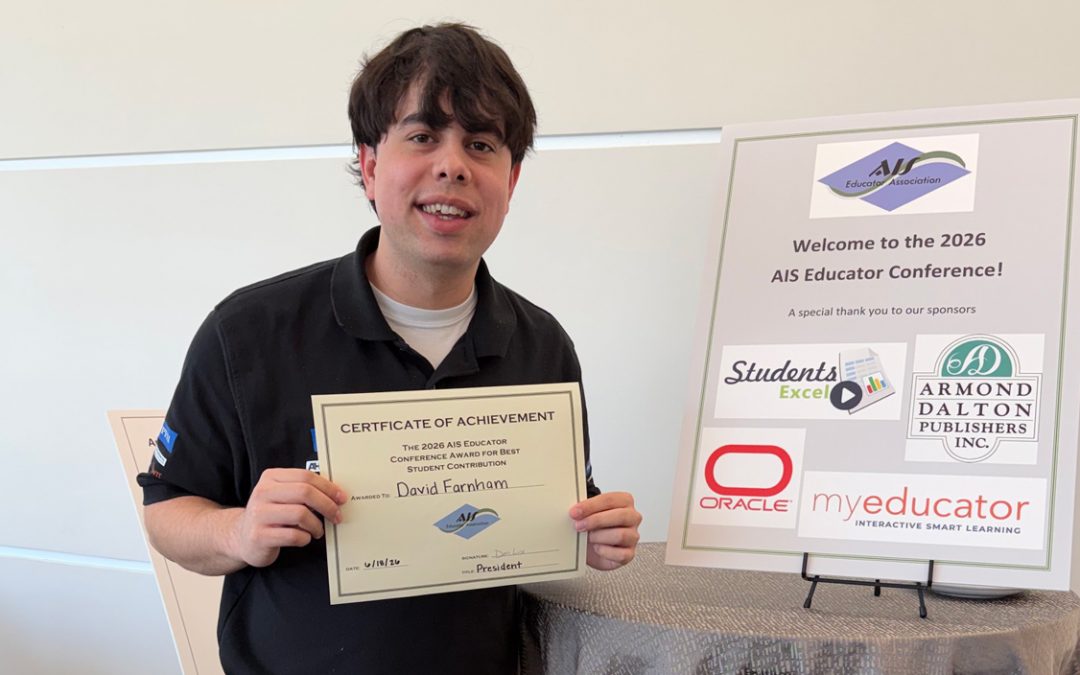 Accounting student David Farnham reaping rewards from his decision to transfer to UMSL