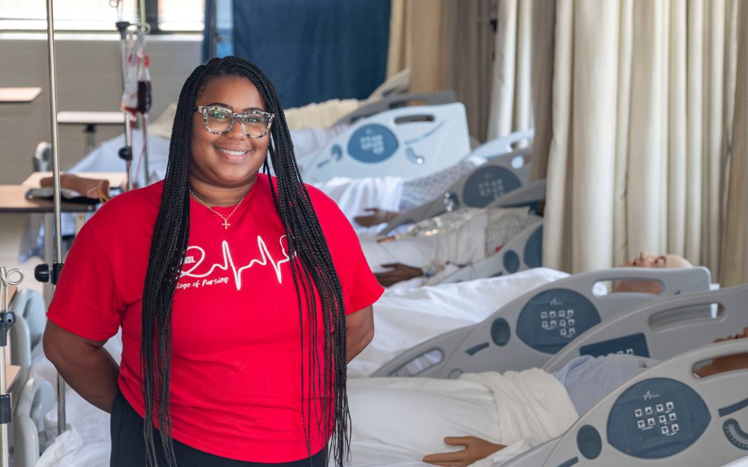 UMSL support turned tears of uncertainty into tears of joy for nursing graduate