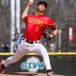 Dustin Hagens delivers a pitch