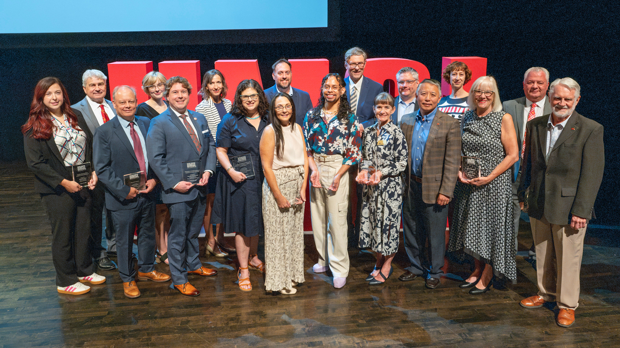 Chancellor's Awards winners