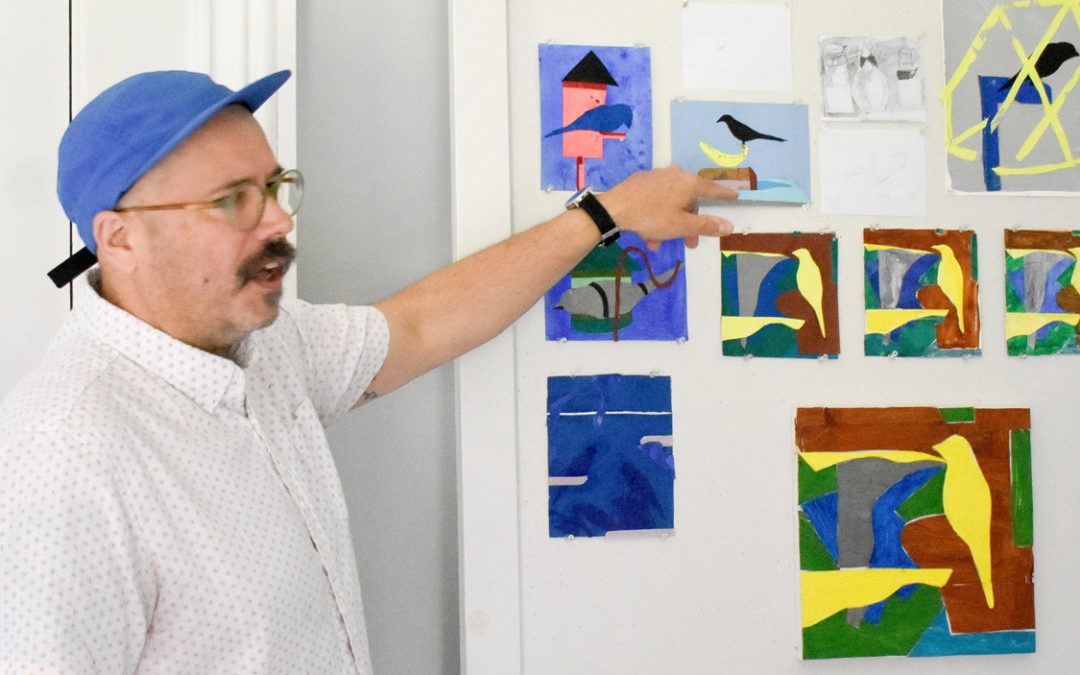 Associate Teaching Professor Michael Behle devotes time to creative practice during artist residency