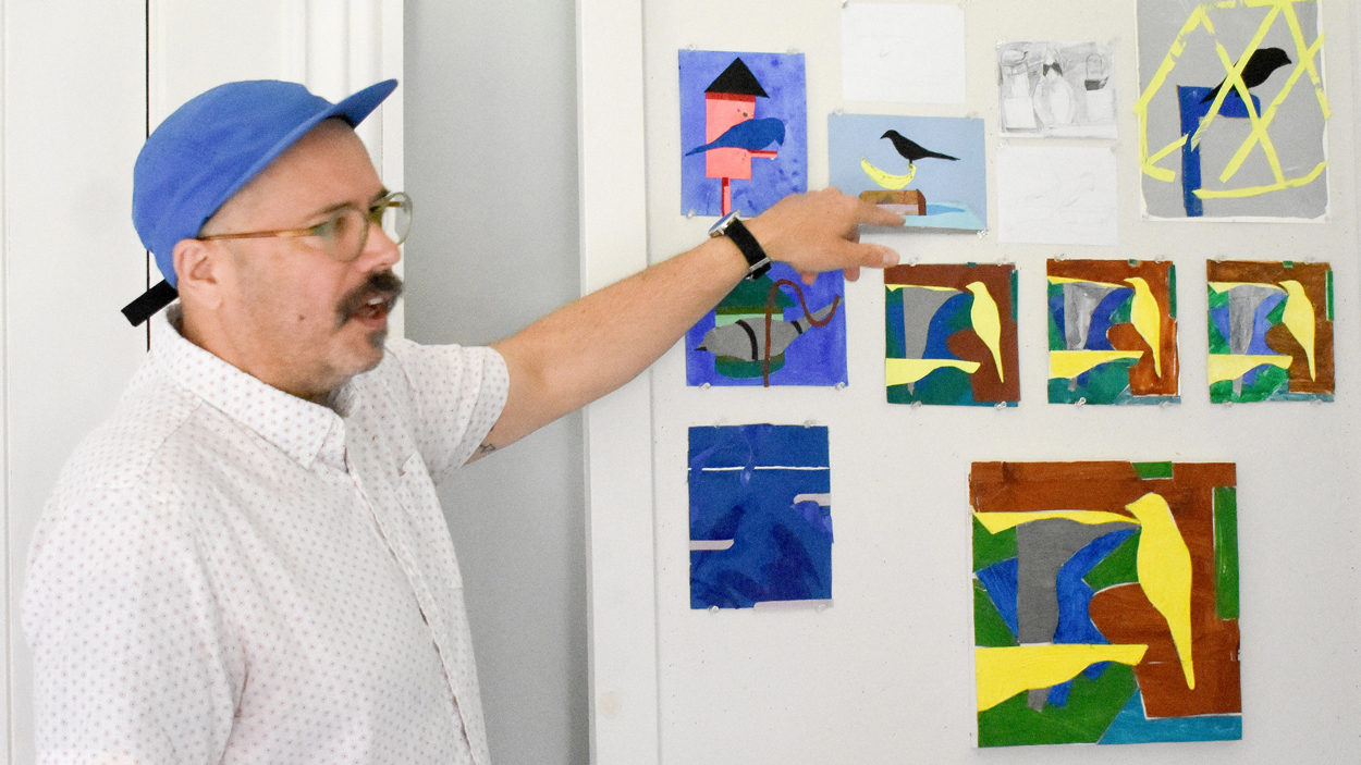 Mike Behle showcases work from Farwell House residency