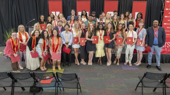 The newest graduates of UMSL's College of Nursing