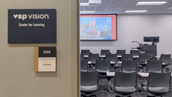 VSP Vision classroom