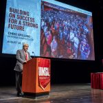 Interim Chancellor Chris Spilling delivers the 2026 State of the University Address