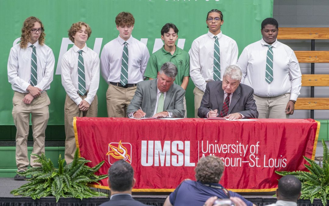 UMSL, St. Mary’s South Side Catholic High School sign deal to turn dreams into degrees for students, staff
