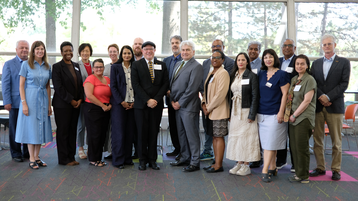 UMSL and UWC administrators and faculty