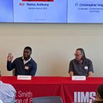 Boeing Mentorship Program kick-off panel with Reese Anthony, Chris Hogland and Kathleen Bobbitt