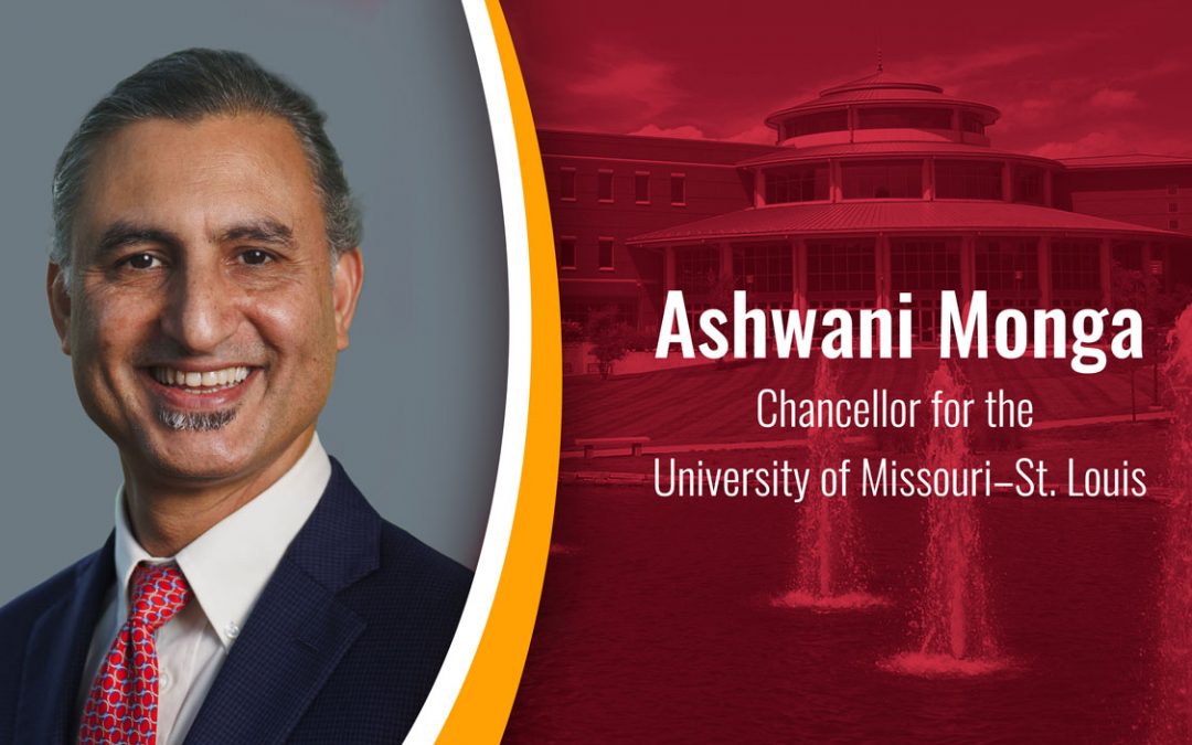 Ashwani Monga named chancellor of the University of Missouri–St. Louis