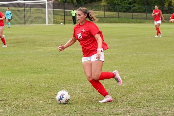 UMSL women's soccer midfielder Gwen Maggard