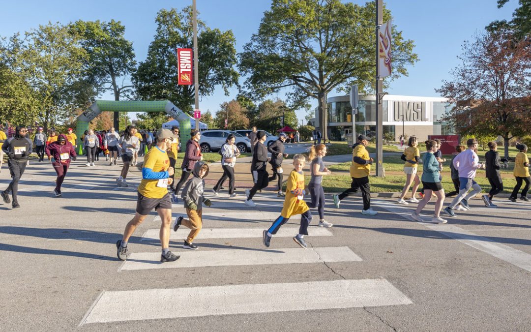 Happy faces, high-fives and plenty of hills in UMSL 5K Run/Walk